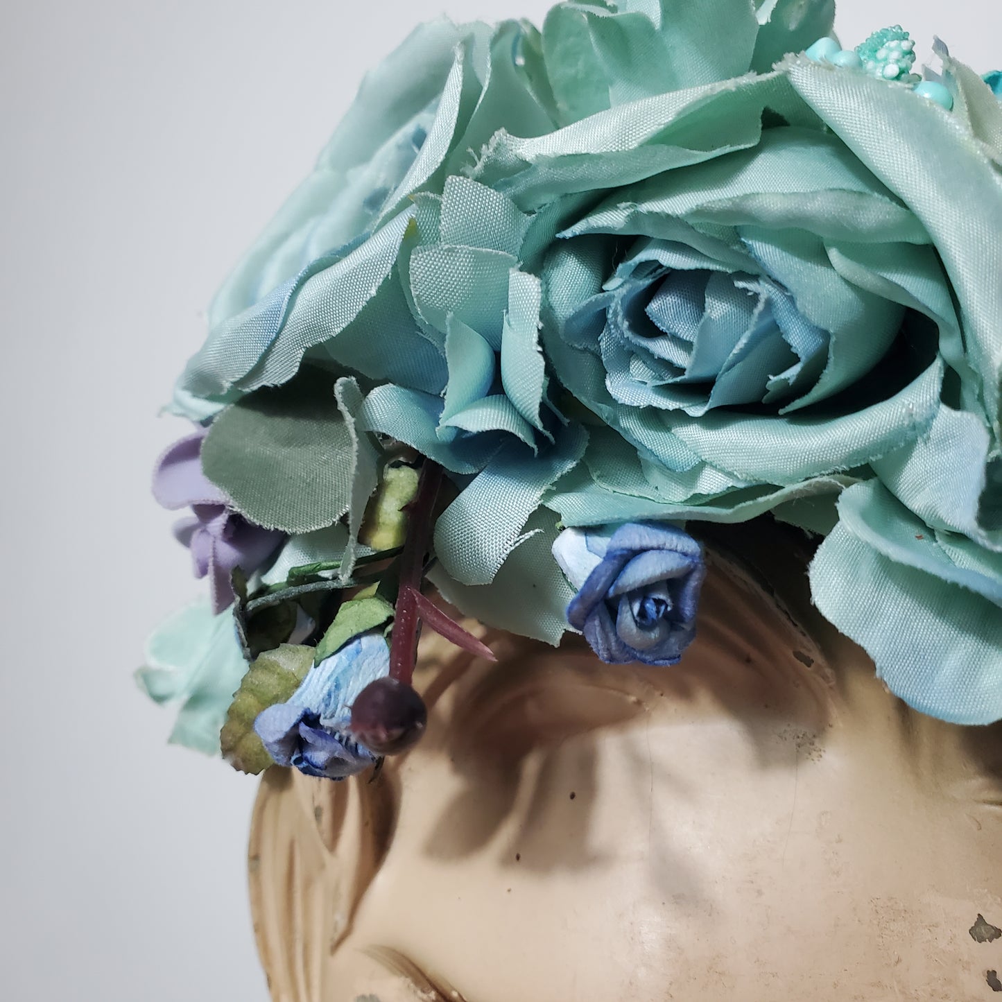FLOWER CROWN - bleu